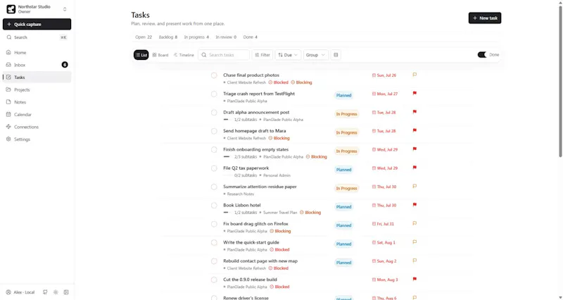 PlanGlade screenshot 3
