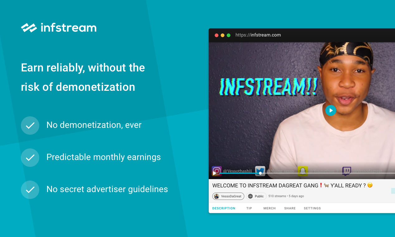 Infstream gallery image