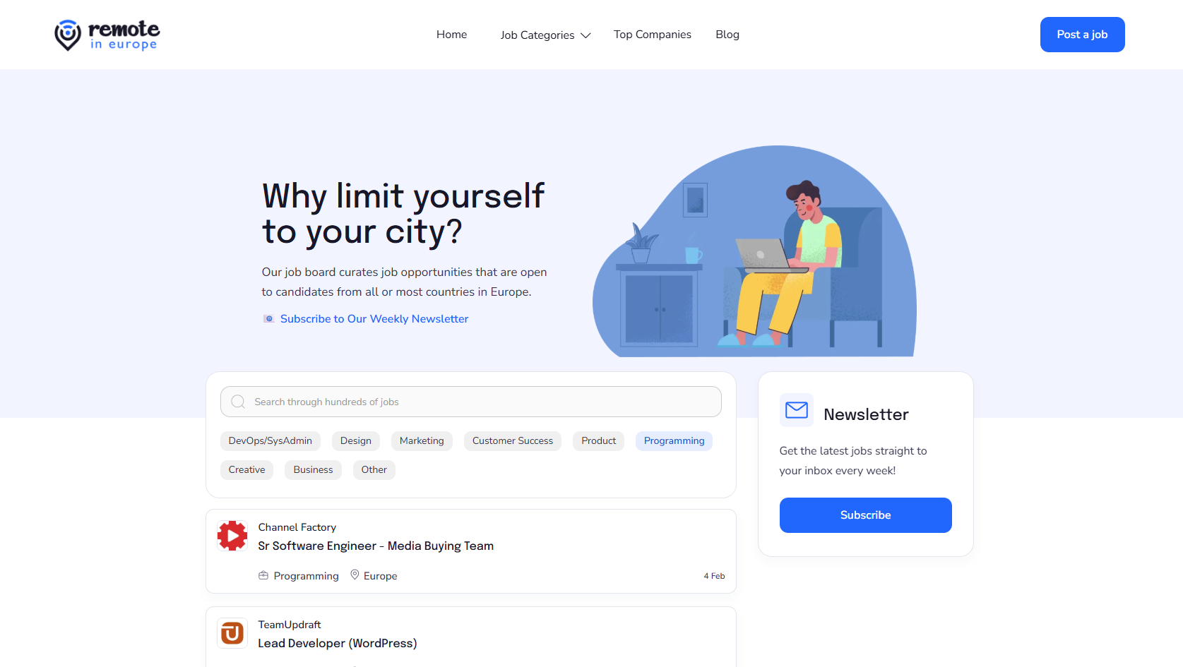 Remote in Europe gallery image
