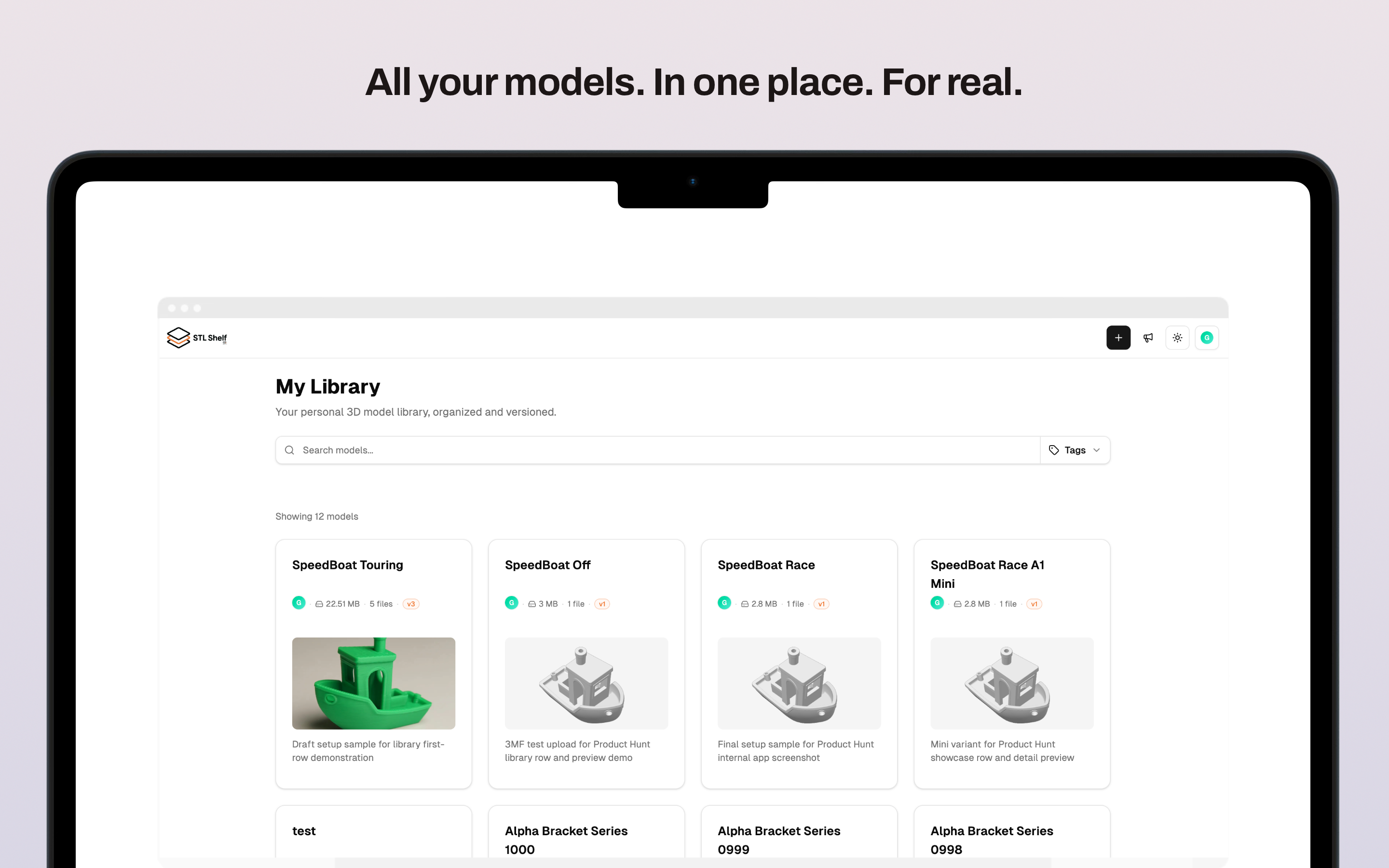 STL Shelf gallery image