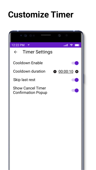 Intervalltimer: HIIT, Pomodoro Medien 9