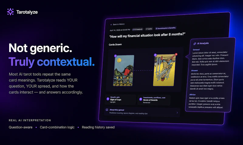 Tarotalyze screenshot 4