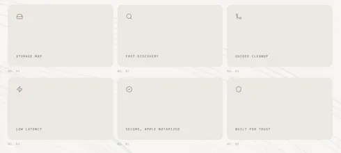 OS Studio · Mac Storage Cleaner gallery image