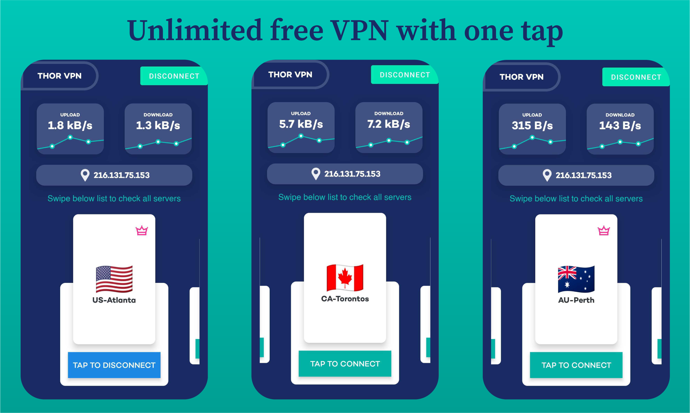 Media Thor VPN: Internet an toàn hơn - VPN miễn phí, an toàn và nhanh chóng.Không đăng ký, không quảng cáo. 2