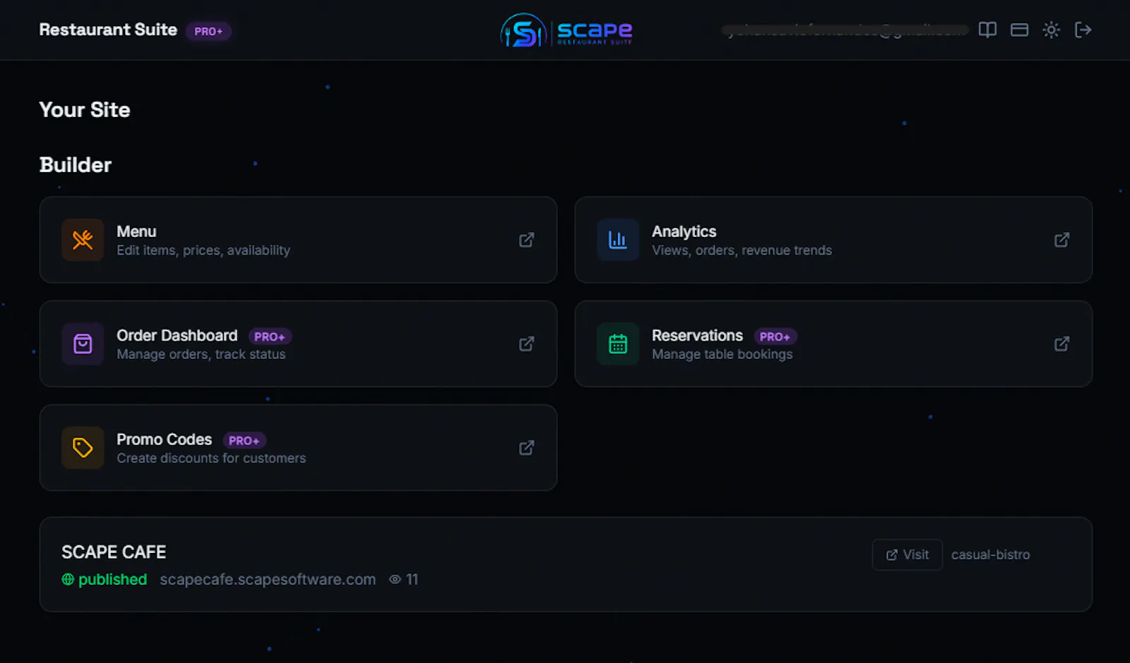 Scape Restaurant Suite screenshot 7