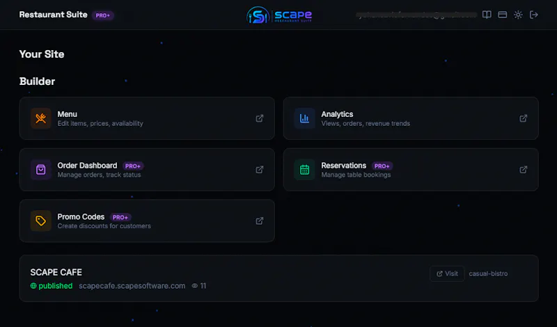 Scape Restaurant Suite screenshot 7