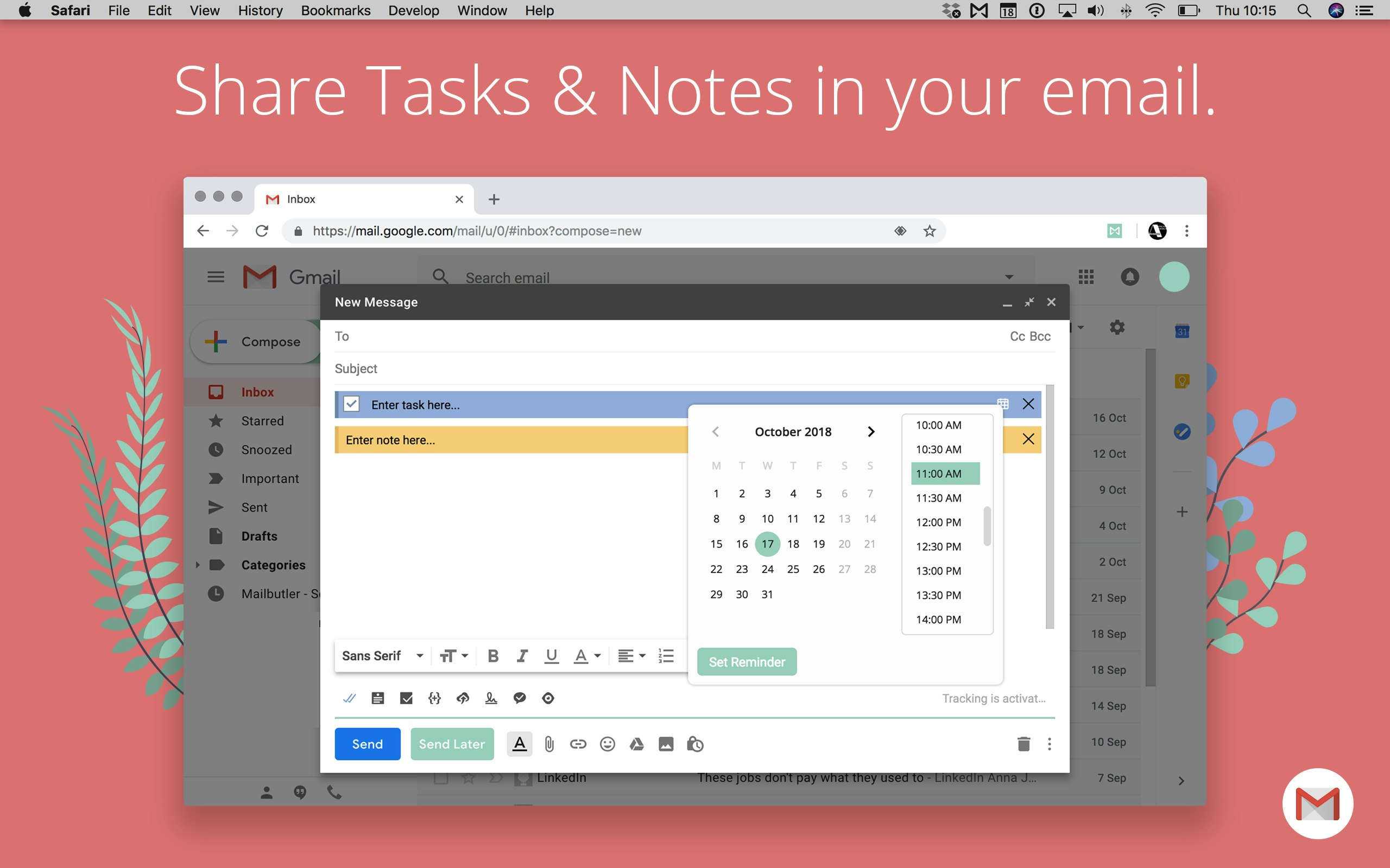 Mailbutler 2.2 for Gmail gallery image