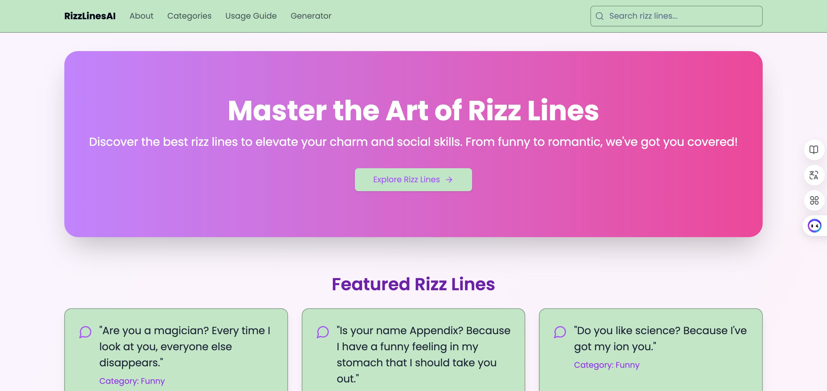RizzLinesAI media 1