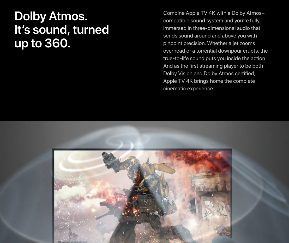 Apple 4K TV Image