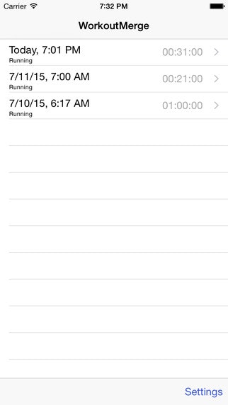WorkoutMerge gallery image