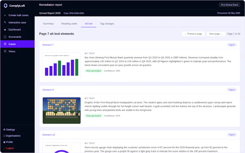 ComplyLoft Accessibility screenshot 2