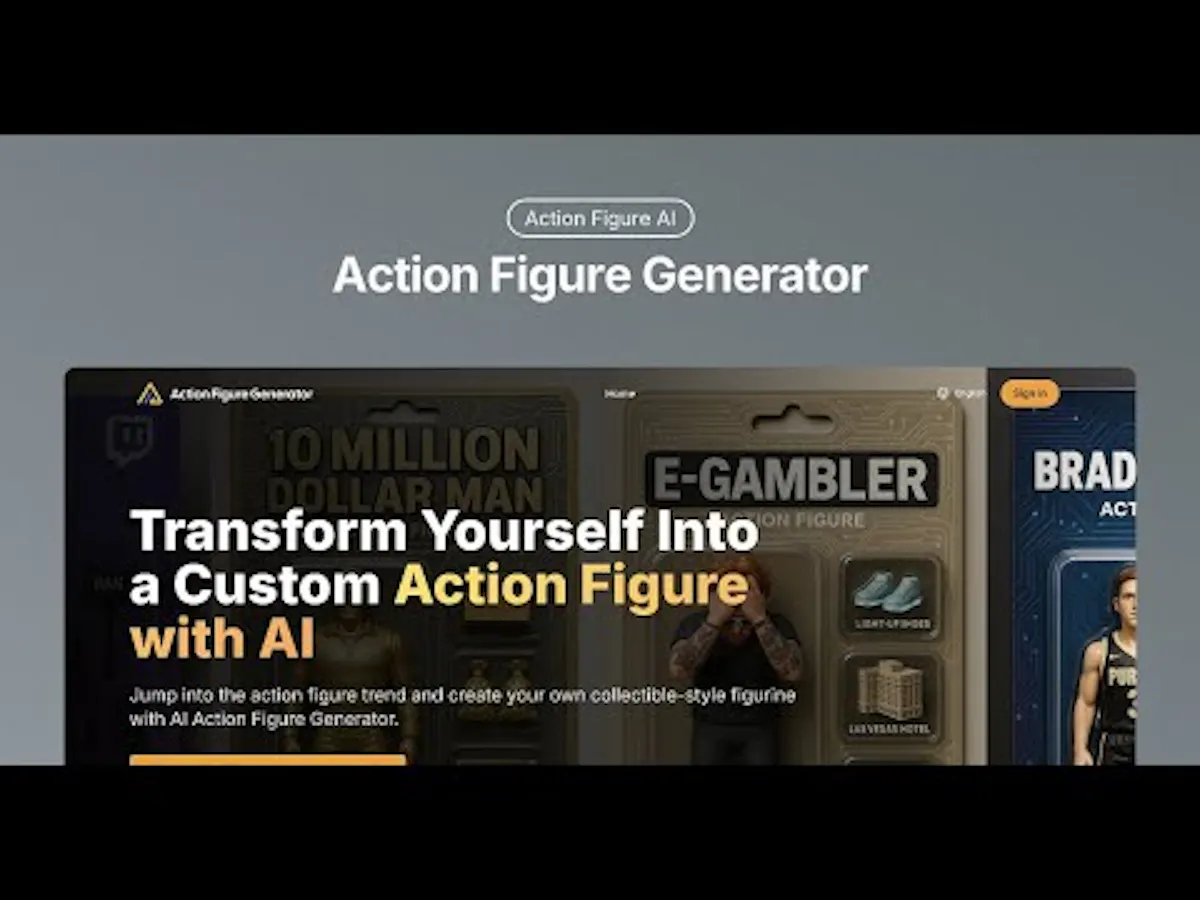 Action Figure Generator