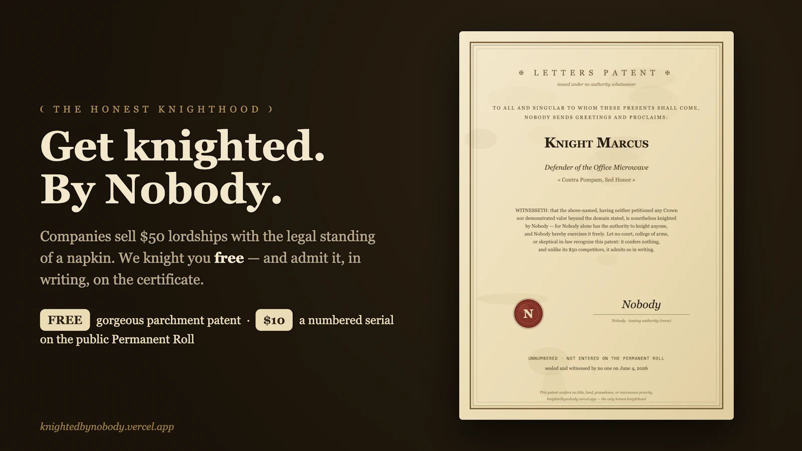Knighted By Nobody screenshot 3