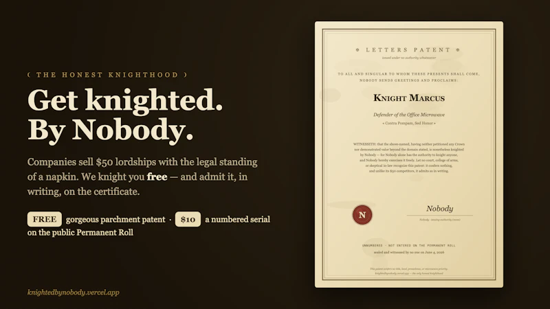 Knighted By Nobody screenshot 3