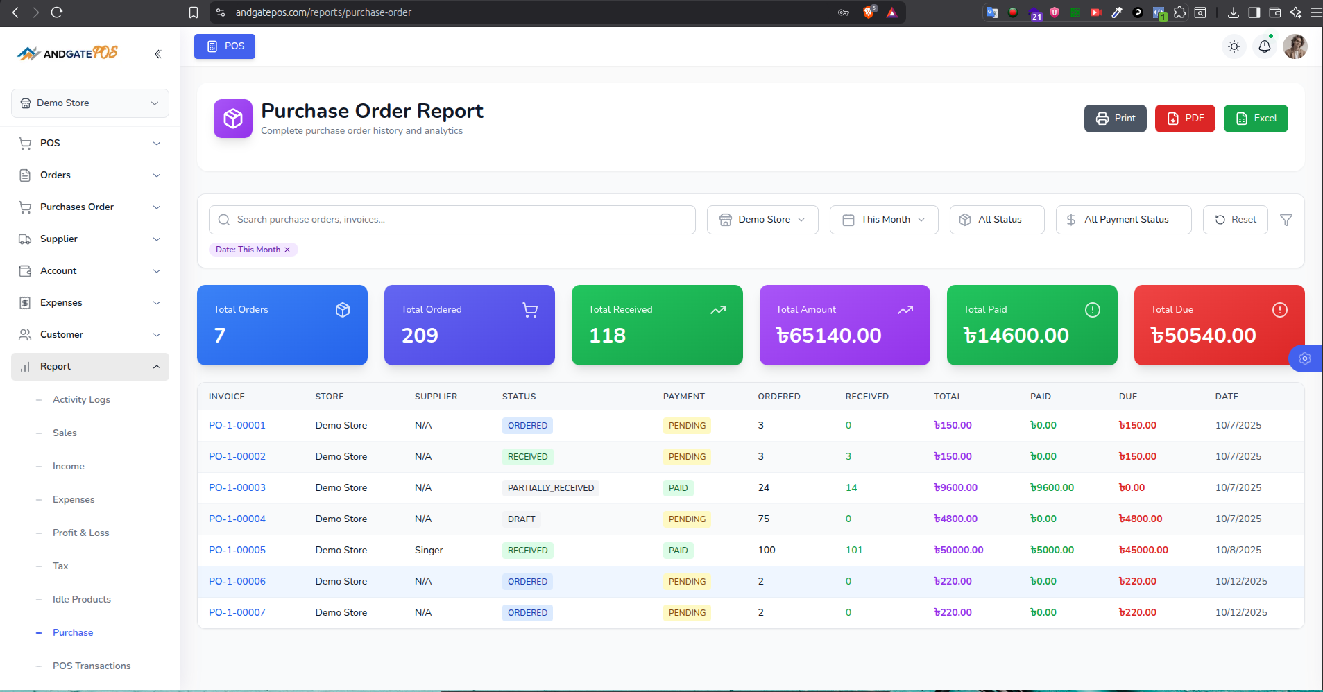 AndgatePOS System gallery image