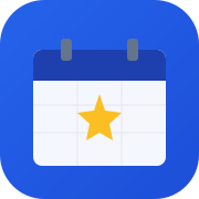 VIPCalendar丨Free Printable Calendar - Product Hunt launch logo and brand identity