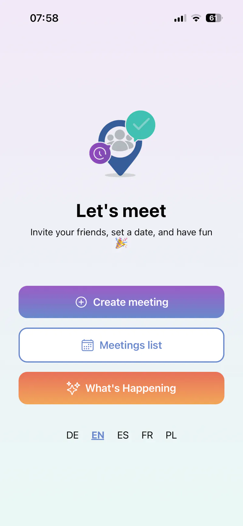 Lets Meet2: Whats Happening + Quick Meet screenshot 2