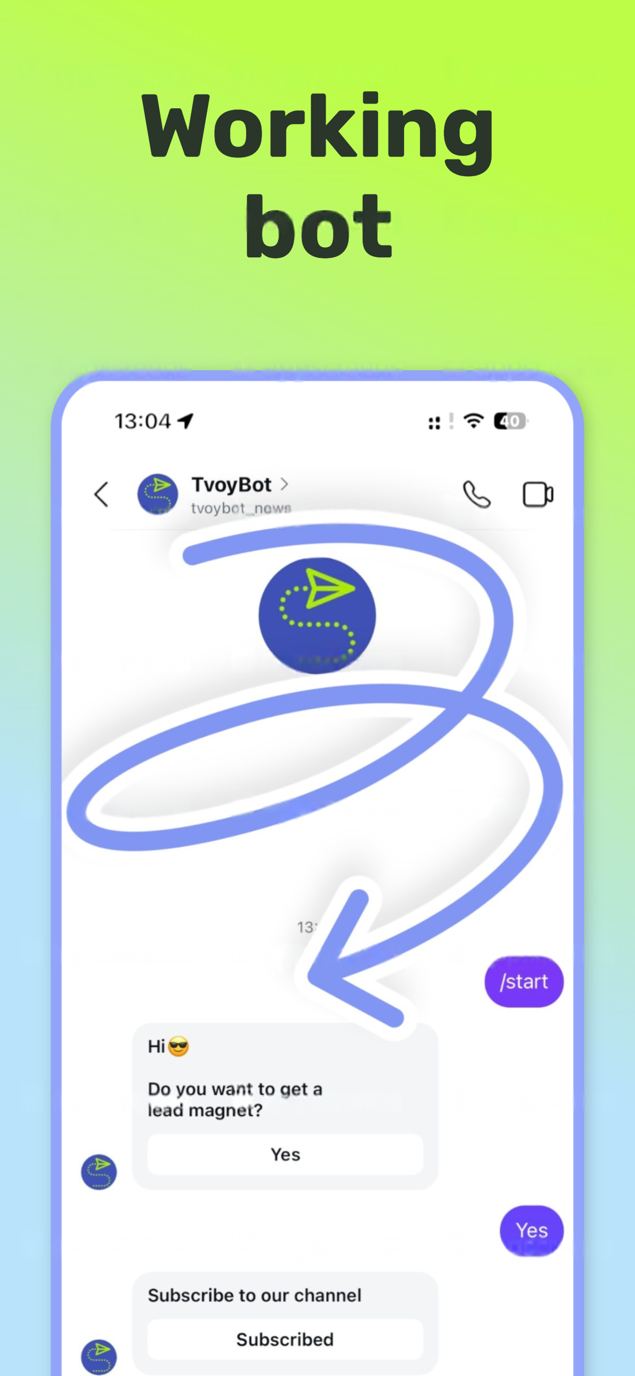 TvoyBot — AI for creating chatbots - Describe idea and get working bot in 30 seconds media 5
