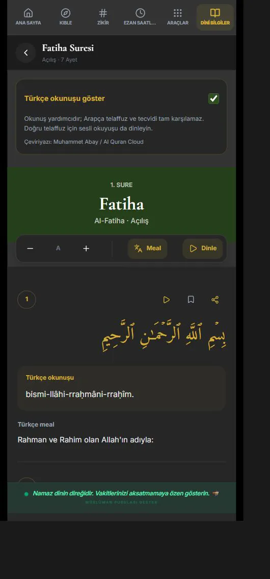 İbadet Rehberi: Namaz & Kıble gallery image