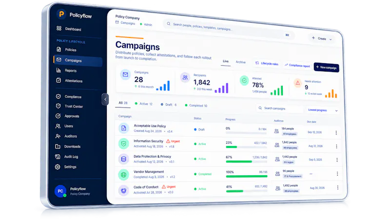 Policyflow screenshot 1