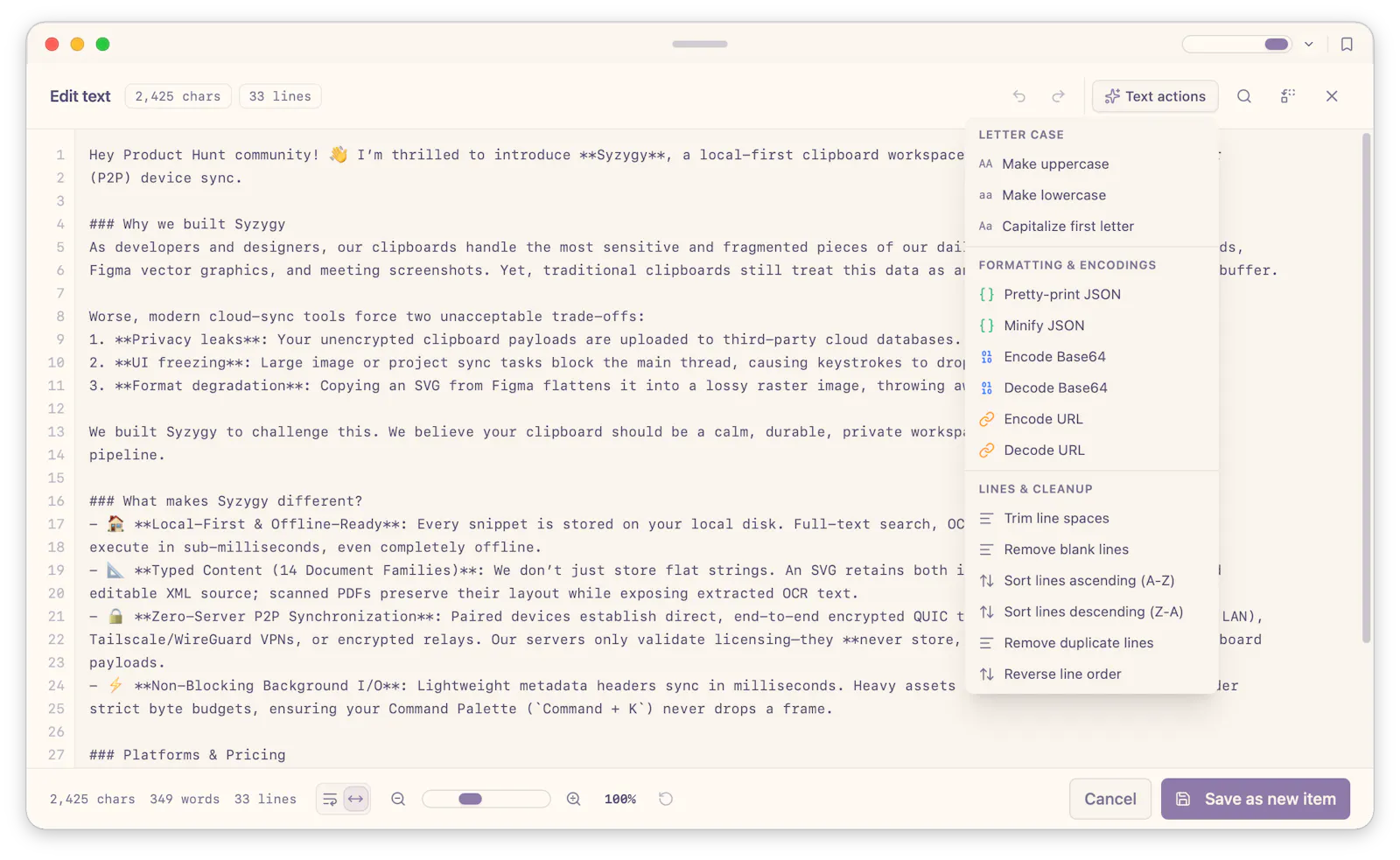  Syzygy - Local-First Clipboard Sync screenshot 2