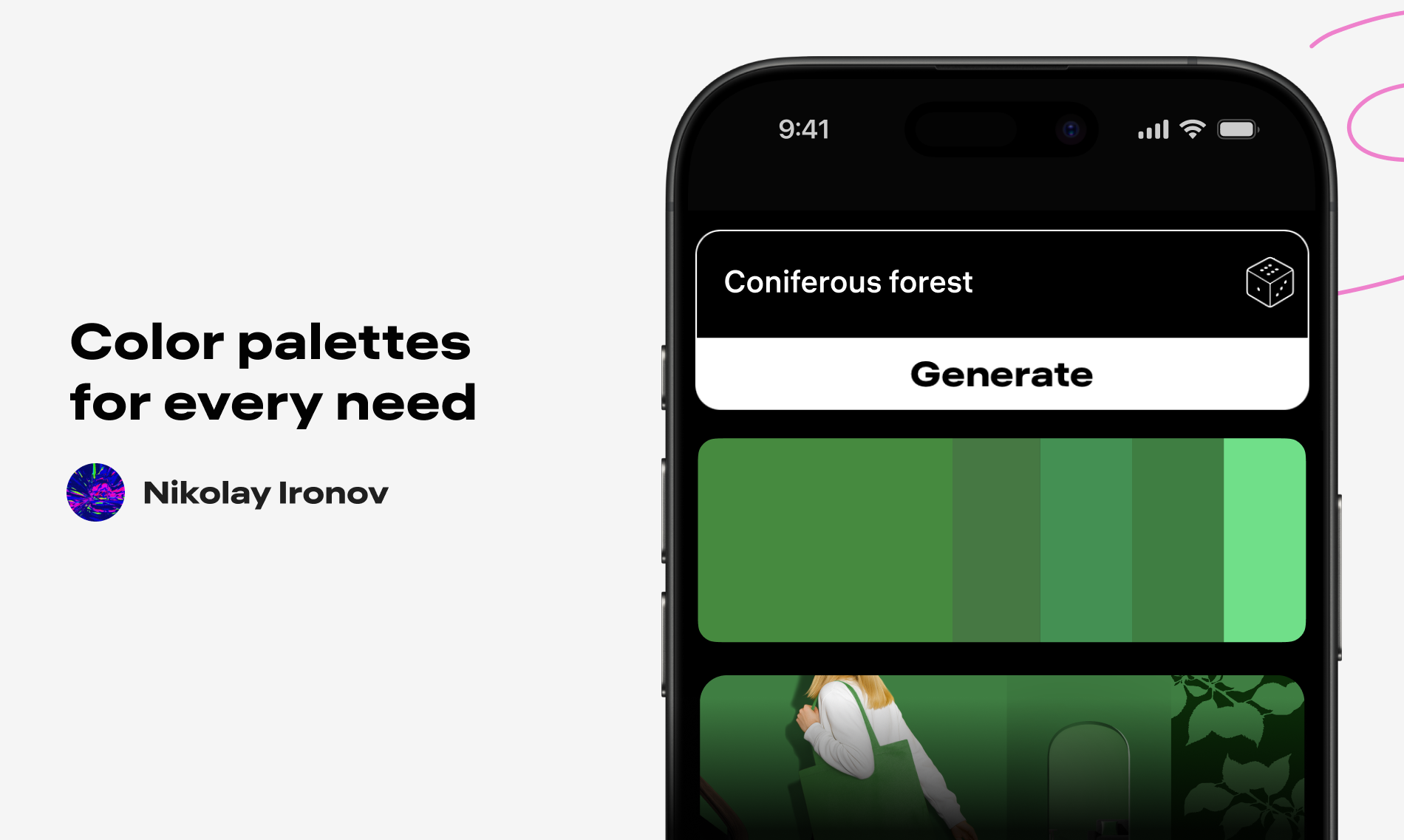 Color Palette Generator&nbsp;❘ Nikolay Ironov