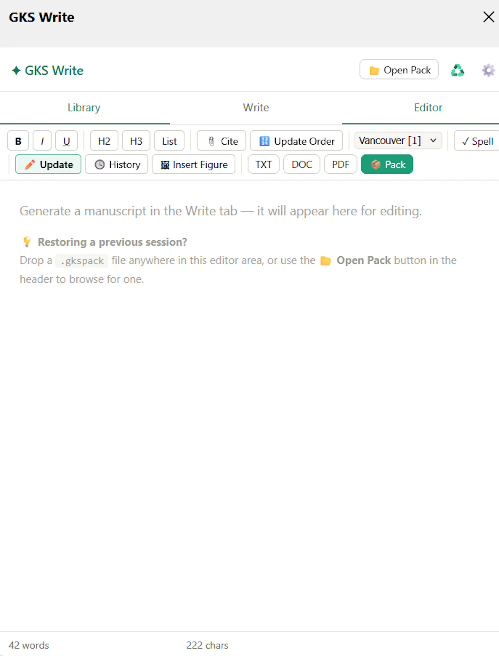 GKS Write  screenshot 2