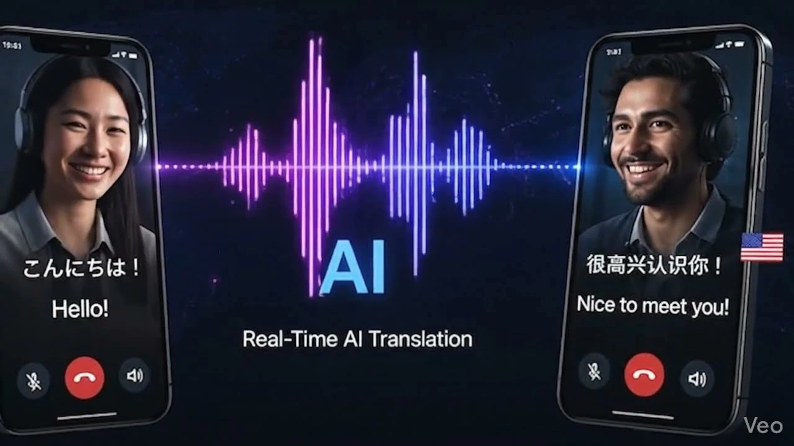 RoamChat screenshot 1 (video preview)
