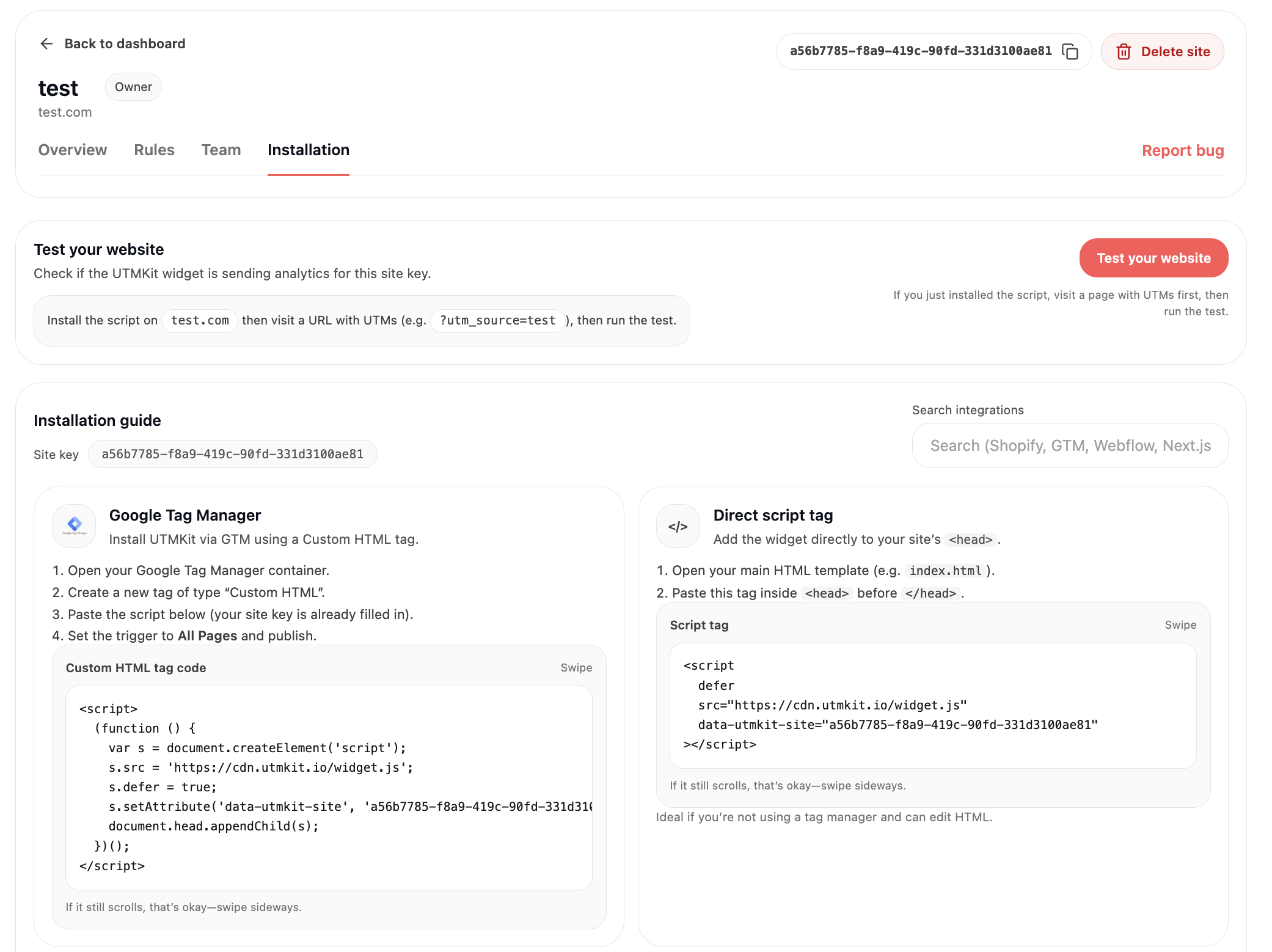 UTMKit gallery image