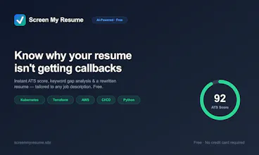 Screen My Resume gallery image