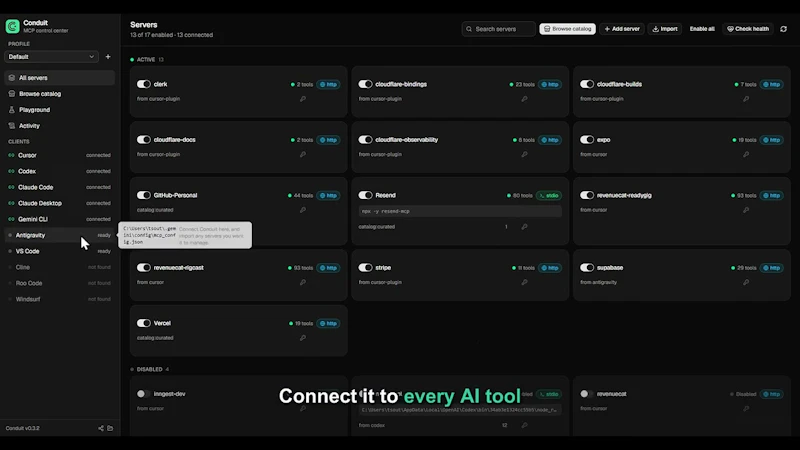 Conduit screenshot 1 (video preview)