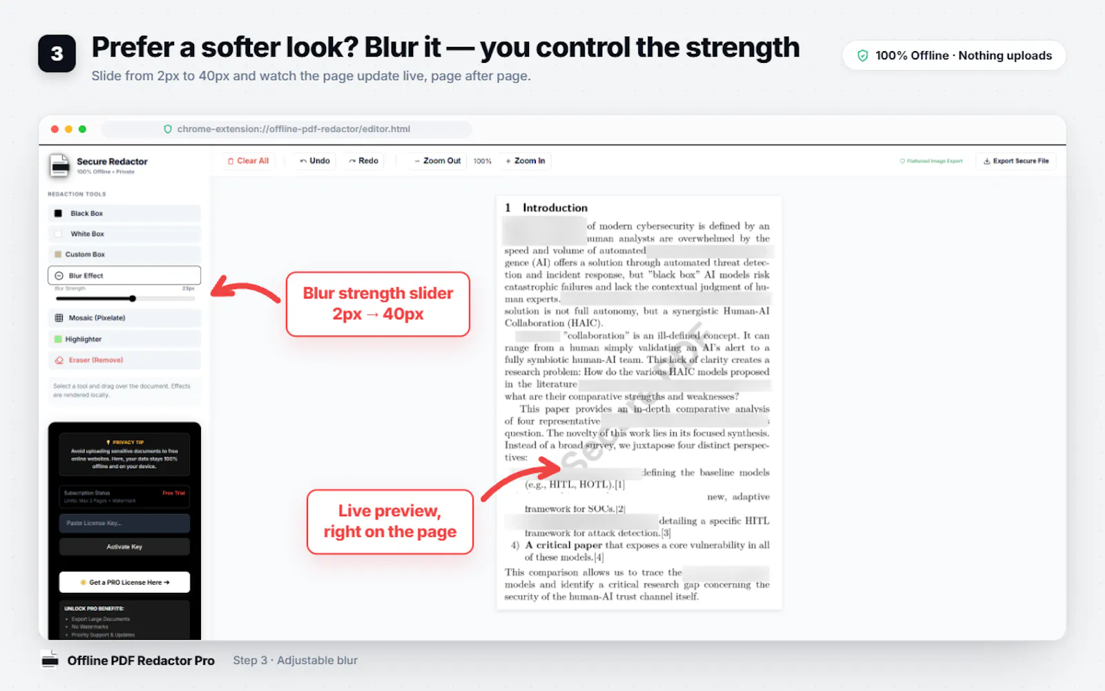 Offline PDF & Image Redactor screenshot 4