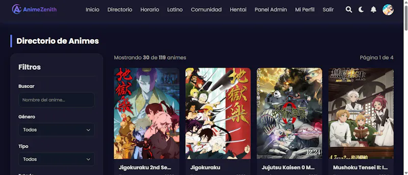 Anime Zenith screenshot 4
