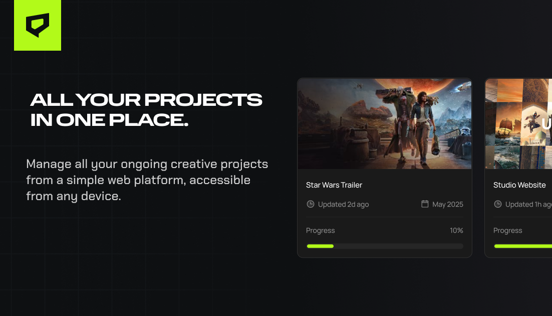 Portal de base - El centro de Proyecto del Estudio de Juego media 2