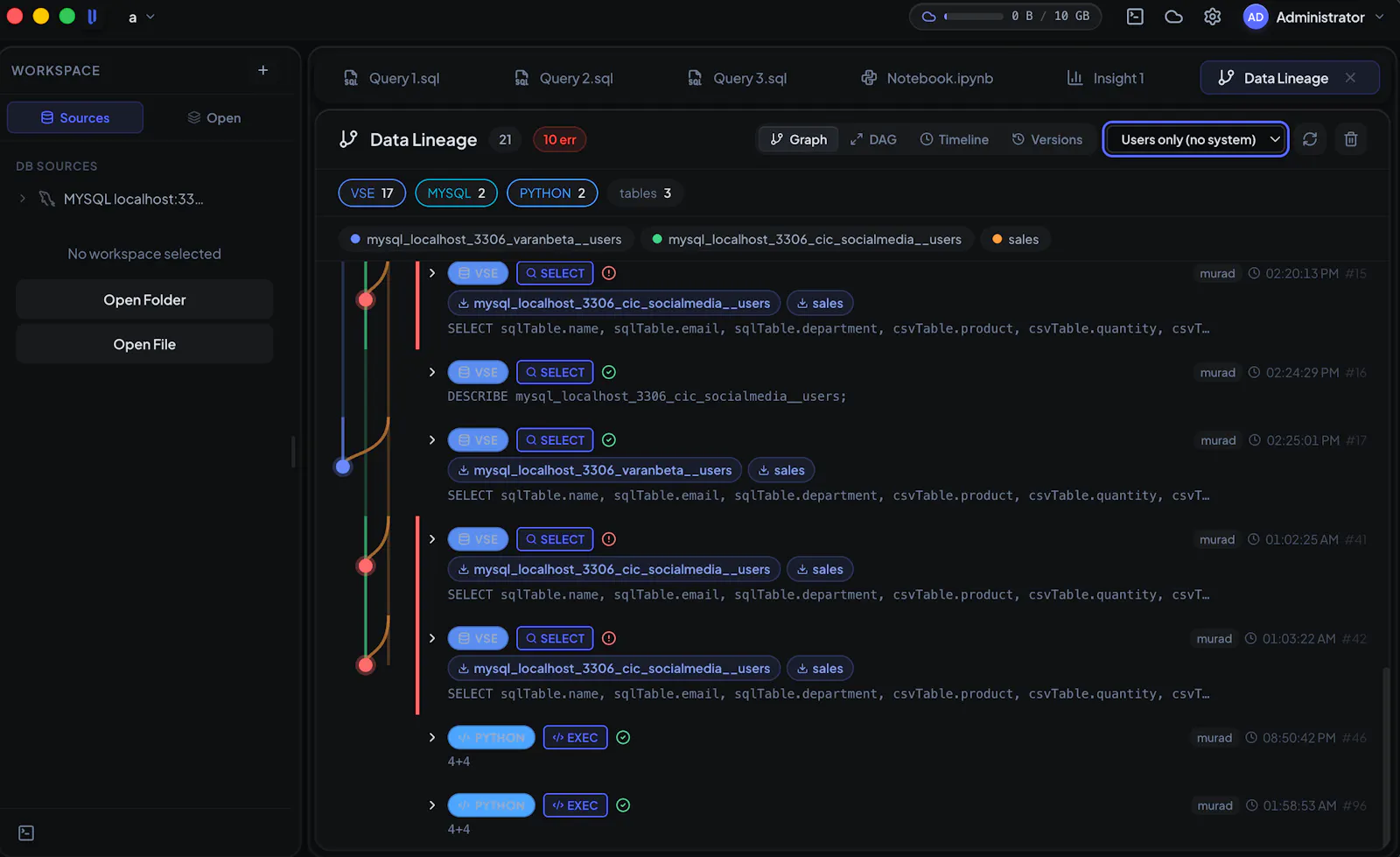 Varan screenshot 3