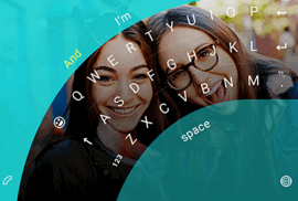 Microsoft Word Flow Keyboard Image
