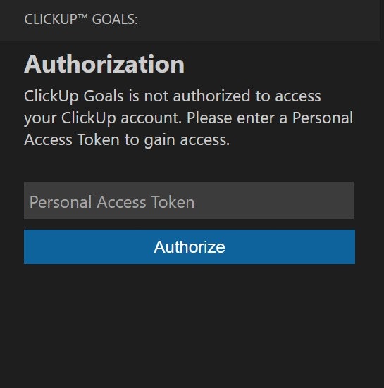 クリックアップの目標 - 編集者からClickup™の目標を作成して編集しますメディア1