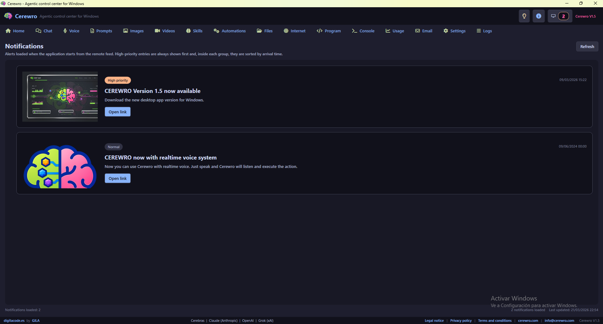 Cerewro: Windows AI Agent gallery image