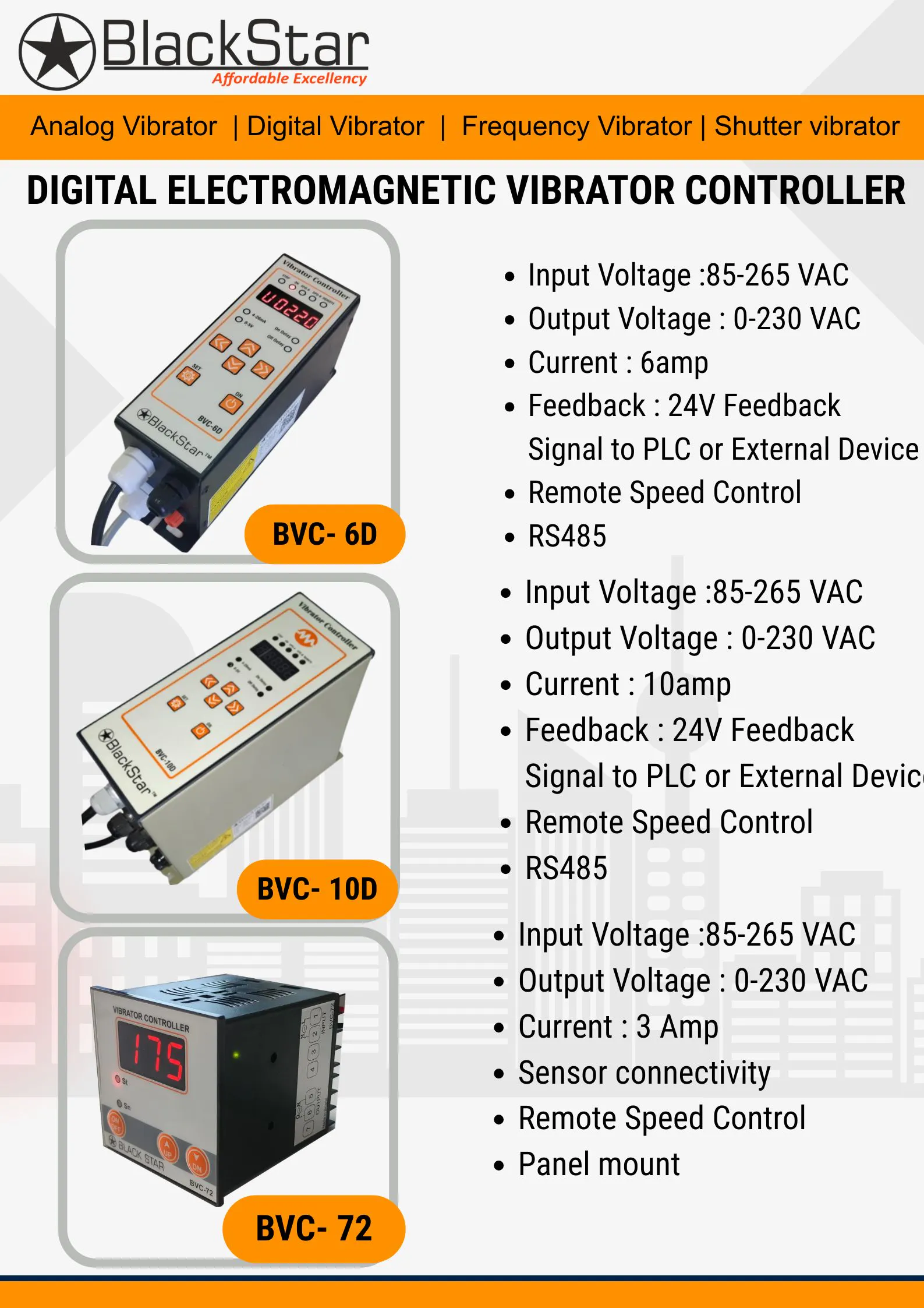 Vibrator Controller Manufacturer India gallery image