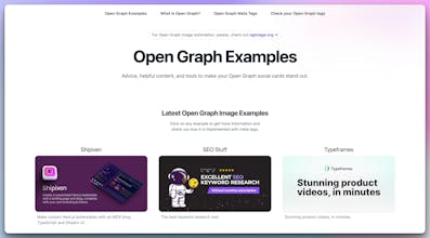 Cartões sociais do Open Graph com design atrativo e conteúdo envolvente