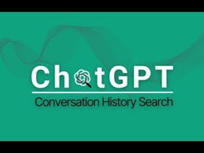 ChatGPT Conversation History Search gallery image