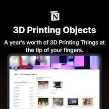 365+ 3D Printing Objects gallery image