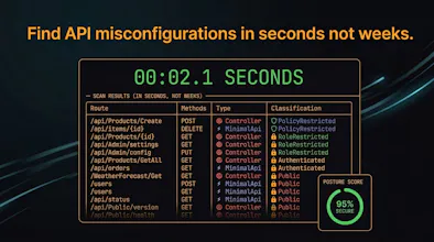ApiPosture: Scan your APIs in seconds gallery image