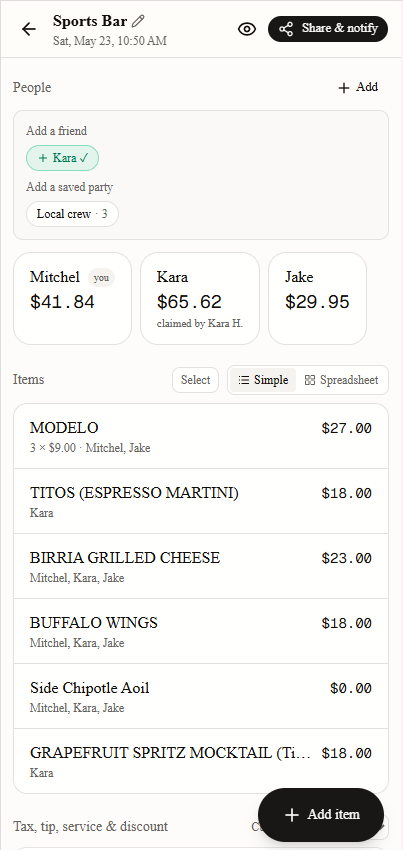 Tab Tender gallery image