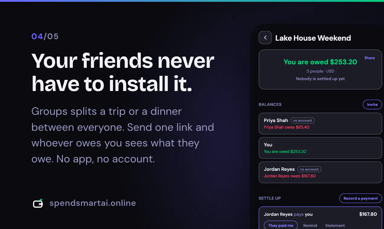 SpendSmart AI gallery image