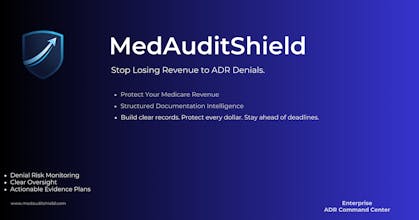 MedAuditShield — Medicare ADR Optimiser gallery image