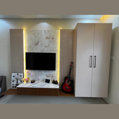 TV Unit, Storage & Mandir