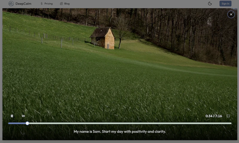 DeepCalm screenshot 4