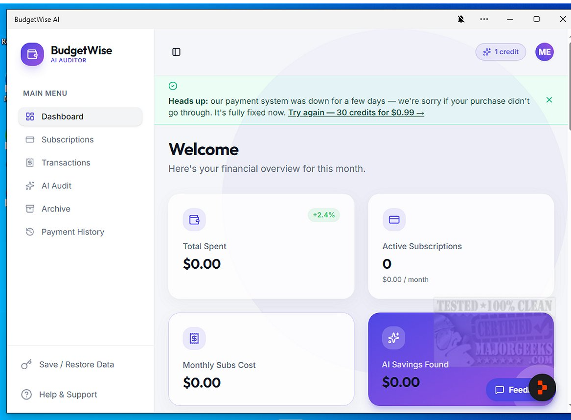 BudgetWise AI gallery image
