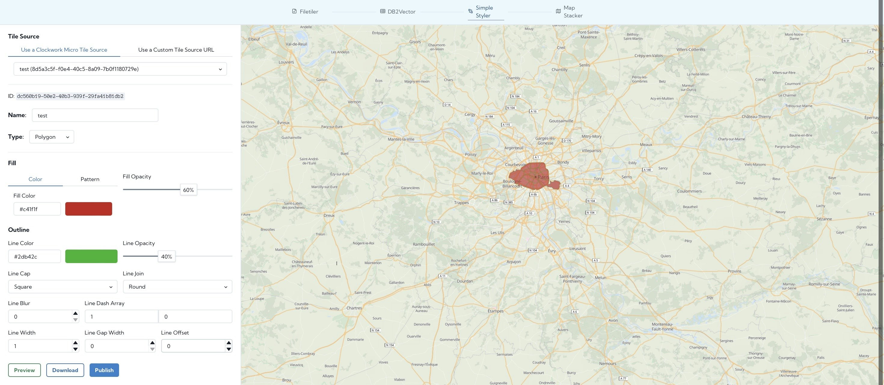 File Tiler - Herramienta de mapa media 2